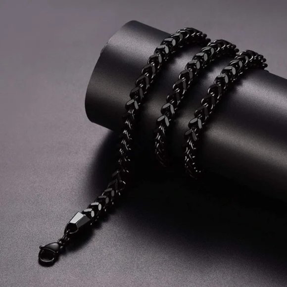 New 6mm Franco Snake Chain Necklace Men/Women - Picture 9 of 16